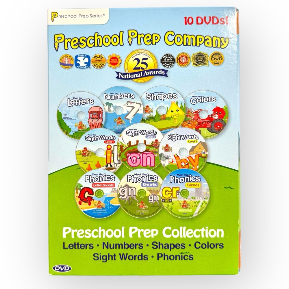 Preschool Prep Company 10-DVD Collection